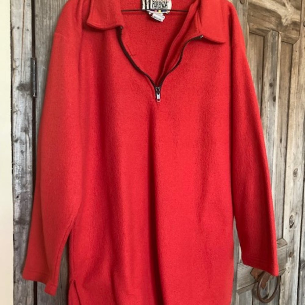 Authentico Forenza Accept No Substitutions fleece pullover, Size L